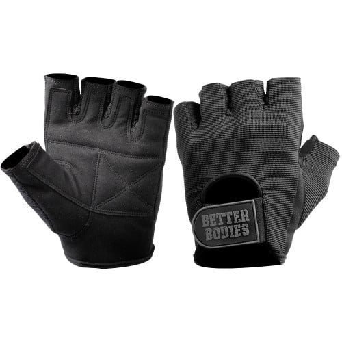 Better Bodies Basic Gym Gloves - XS Black