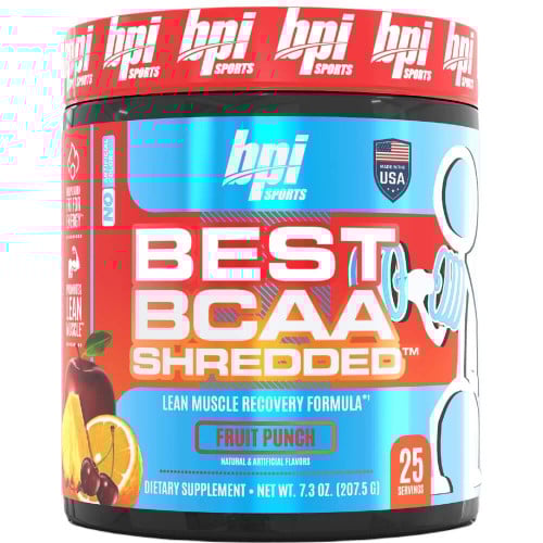 BPI Sports Best BCAA Shredded - 25 Servings Fruit Punch