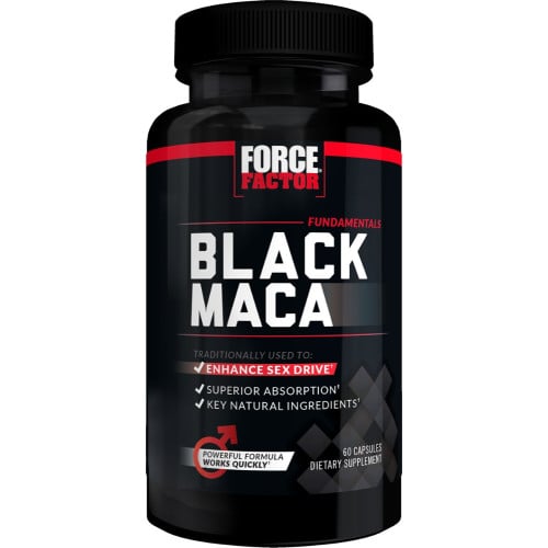 Force Factor Black Maca - 60 Capsules