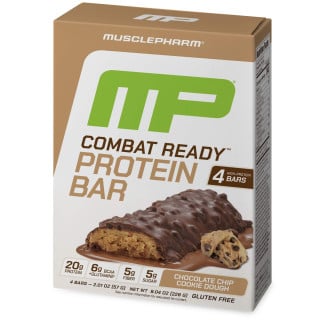 MusclePharm Combat Sport Bar - Box of 4 Chocolate Chip Cookie Dough