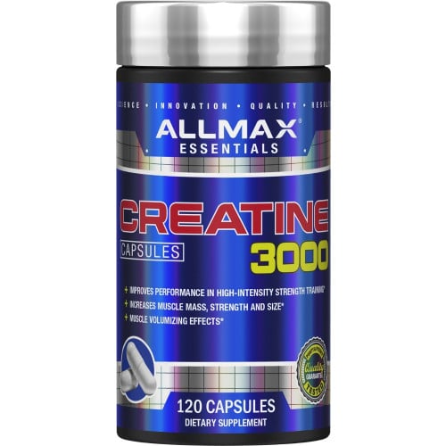 AllMAX Nutrition Creatine Monohydrate - 120 Capsules