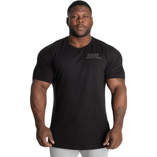 GASP 89 Classic Tapered Tee - Black