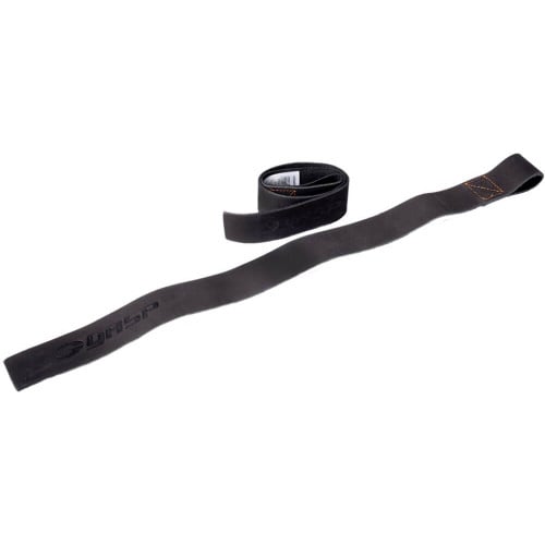 GASP Leather Lifting Straps - 1 Pair Black