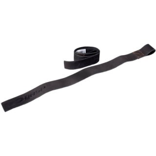 GASP Leather Lifting Straps - 1 Pair Black