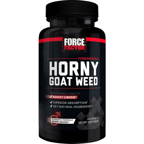 Force Factor Horny Goat Weed - 60 Capsules