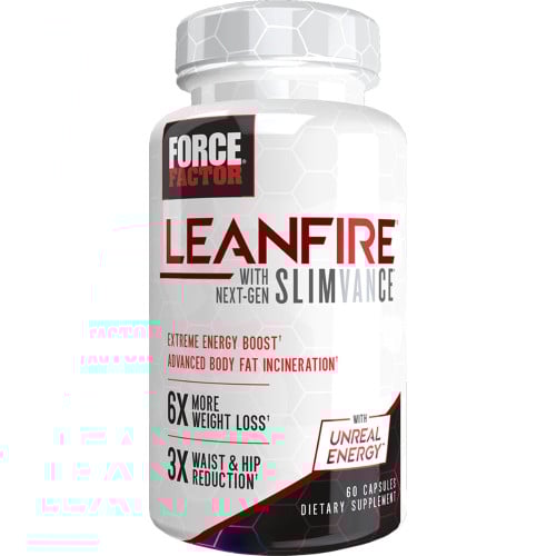Force Factor LeanFire w/ Next-Gen Slimvance - 60 Capsules