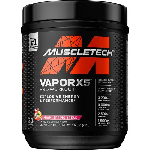 MuscleTech Vapor X5, 30 Servings