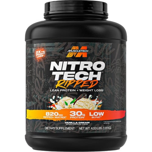 MuscleTech Nitro-Tech Ripped, 4lbs