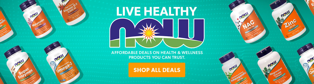 Live Healthy. NOW - Affordable deals on health & wellness products you can trust.