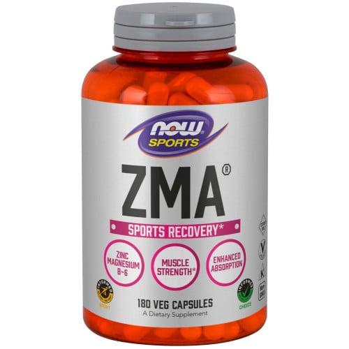 NOW Sports ZMA - 180 Capsules