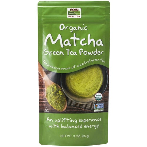 NOW Foods Organic Matcha Green Tea Powder 3oz