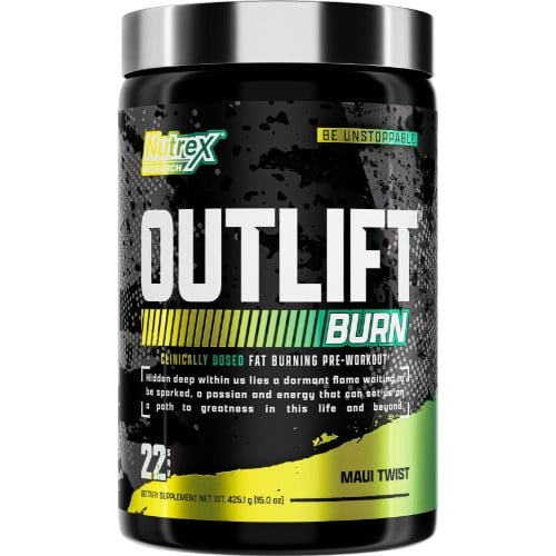 Nutrex Outlift Burn - 22 Servings Maui Twist