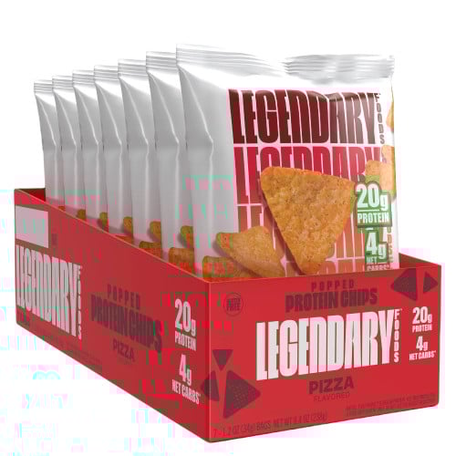 Legendary Foods Protein Chips - Box of 7 Pizza
