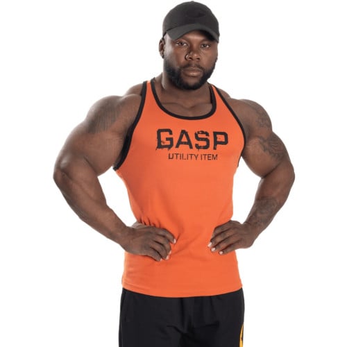 GASP Ribbed T-back - Flame