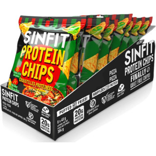 SinFit Protein Chips - Box of 7 Pizza