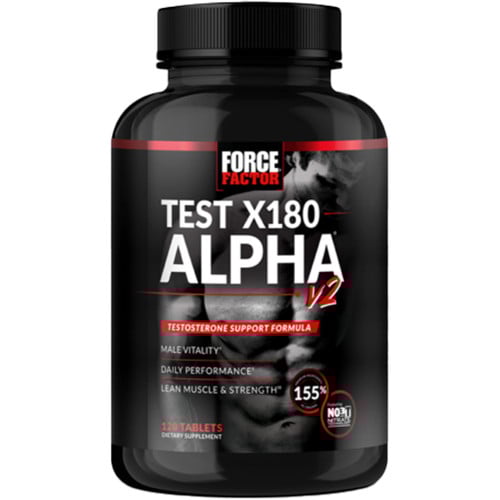 Force Factor Test X180 Alpha v2 - 120 Tablets