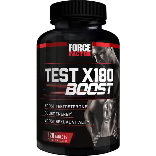 Force Factor Test X180 Boost, 120 Tablets